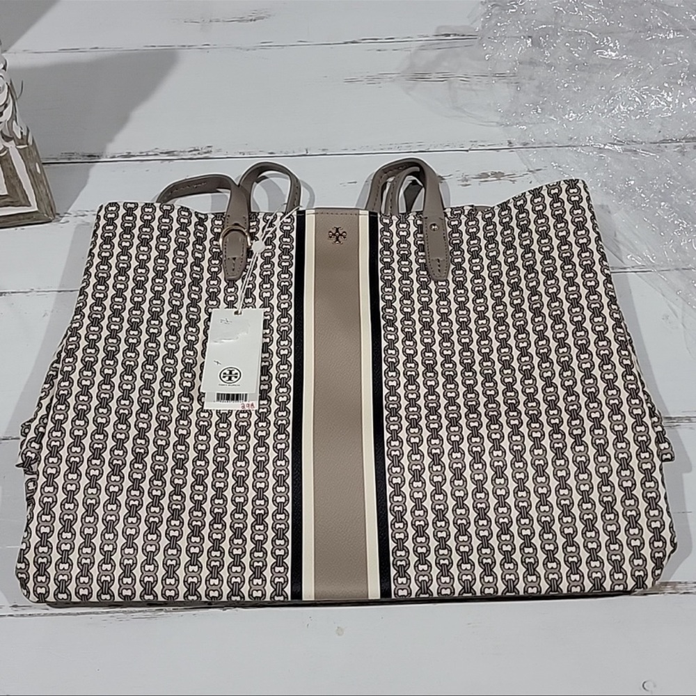 Tory Burch large Gemini tote